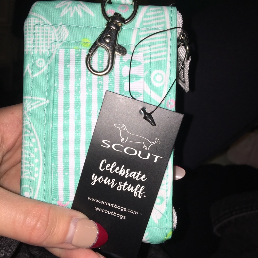*SUPER CUTE AQUA BLUE ID/CARD HOLDER*